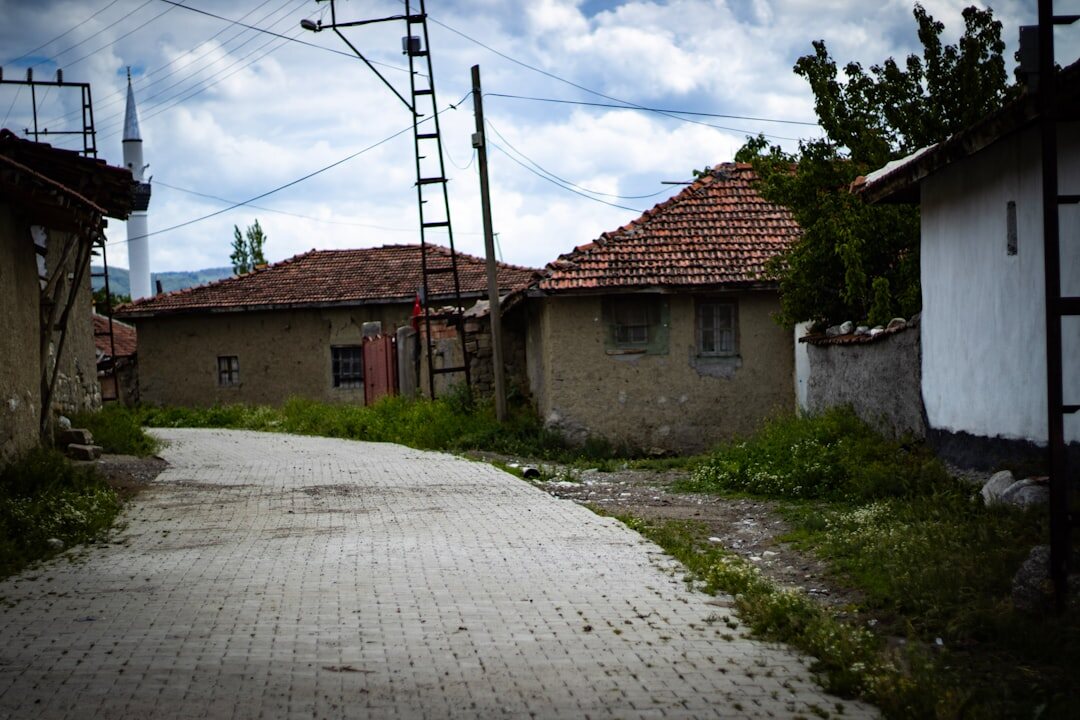 old croatian village street