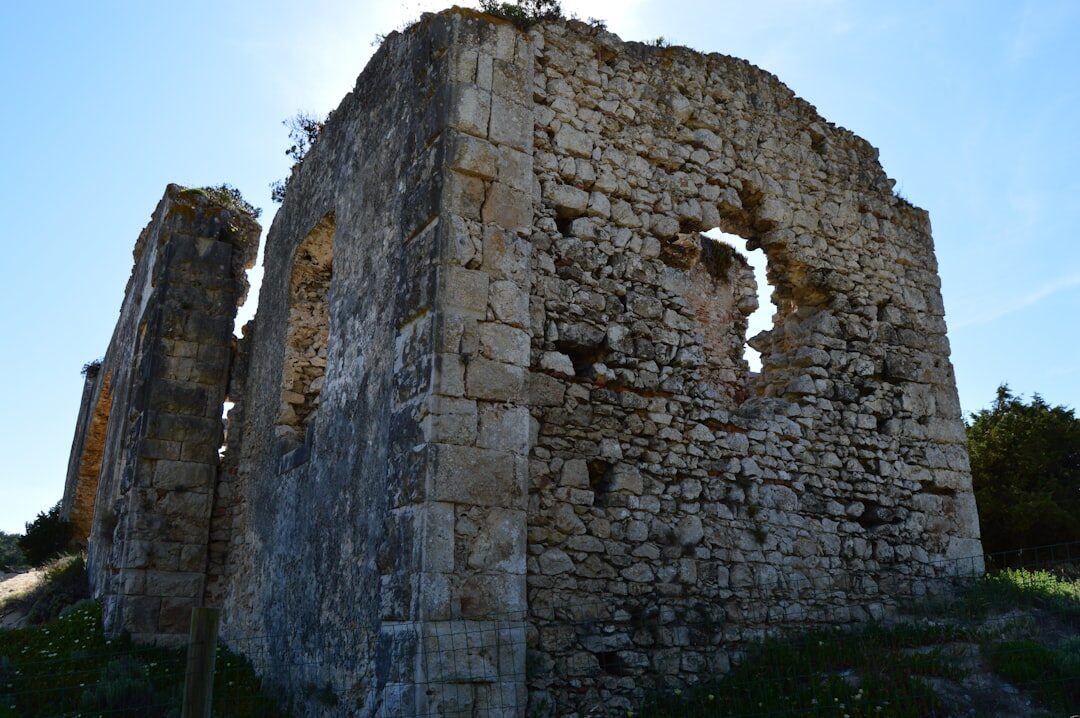 ancient croatian castle ruins